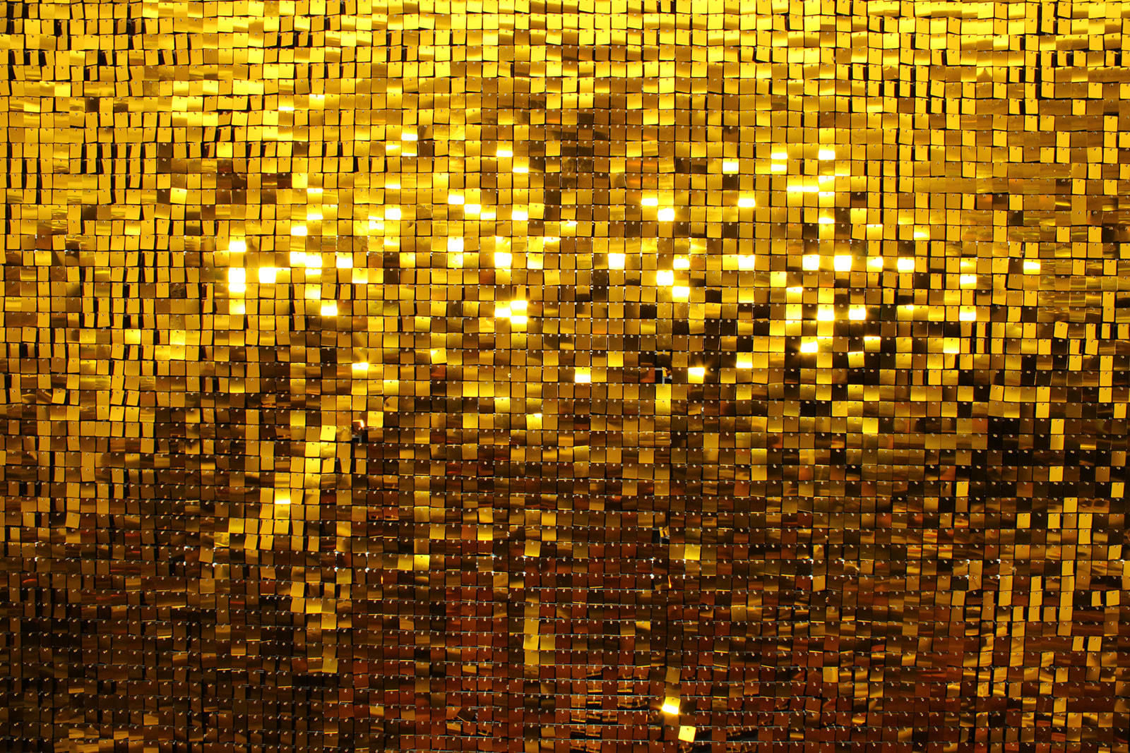 Gold Sparkle Shimmer Wall