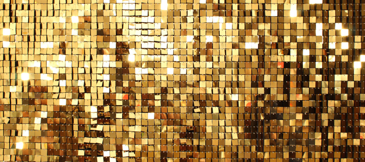 Gold Shimmer Wall