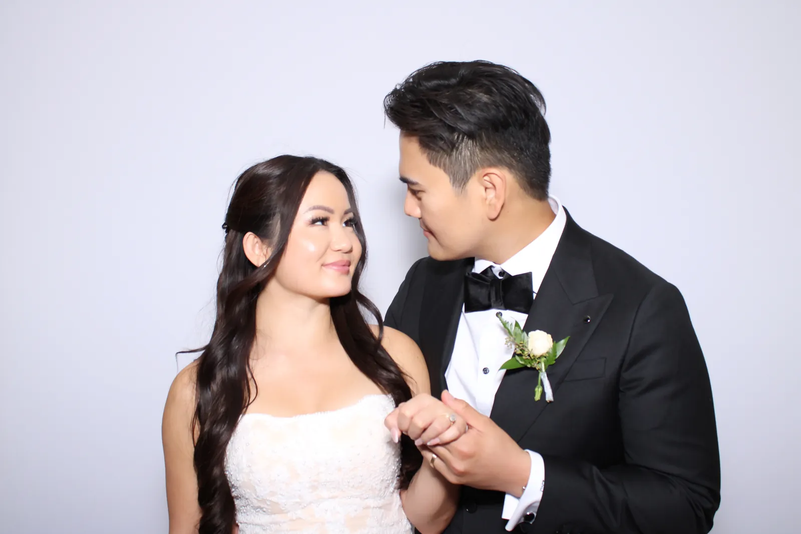 Stephanie and Louie at their Prismatic wedding
